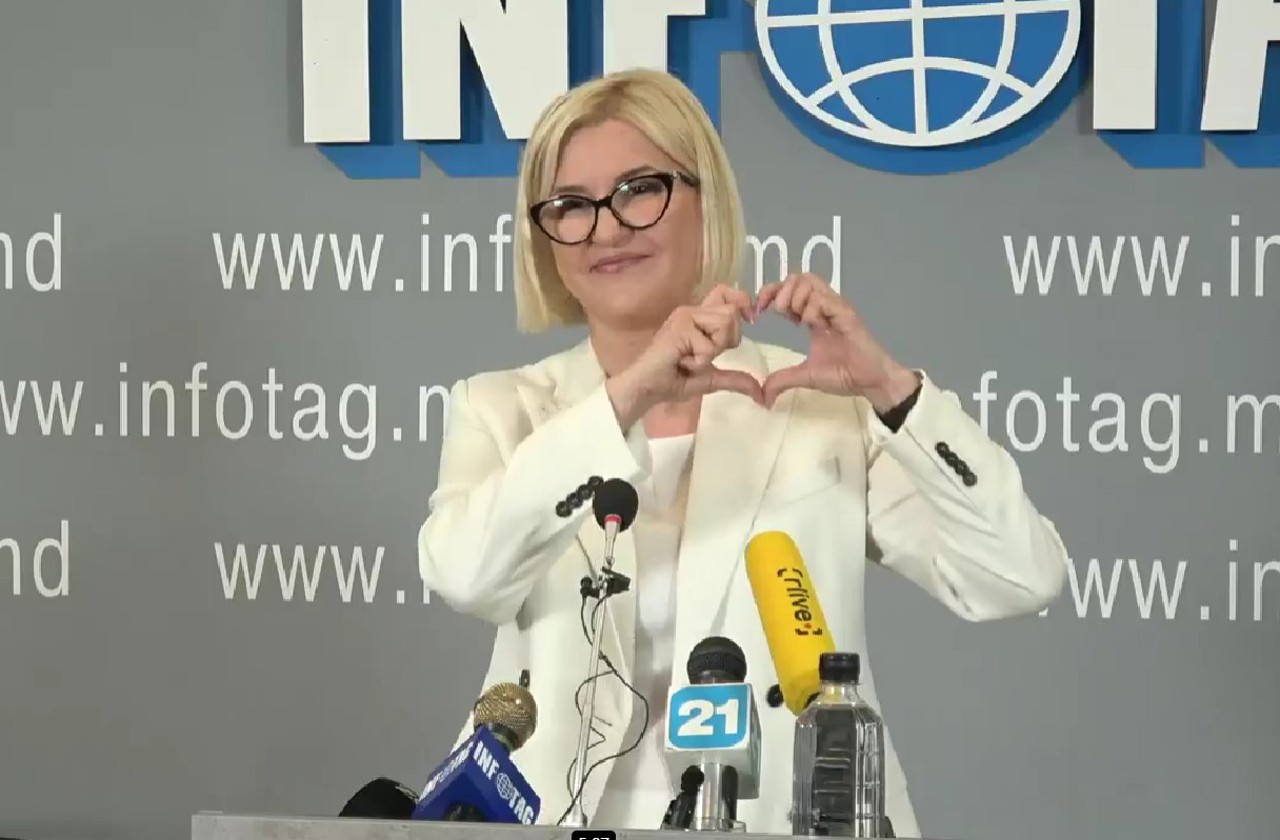 Irina Vlah și-a anunțat candidatura la președinția țării