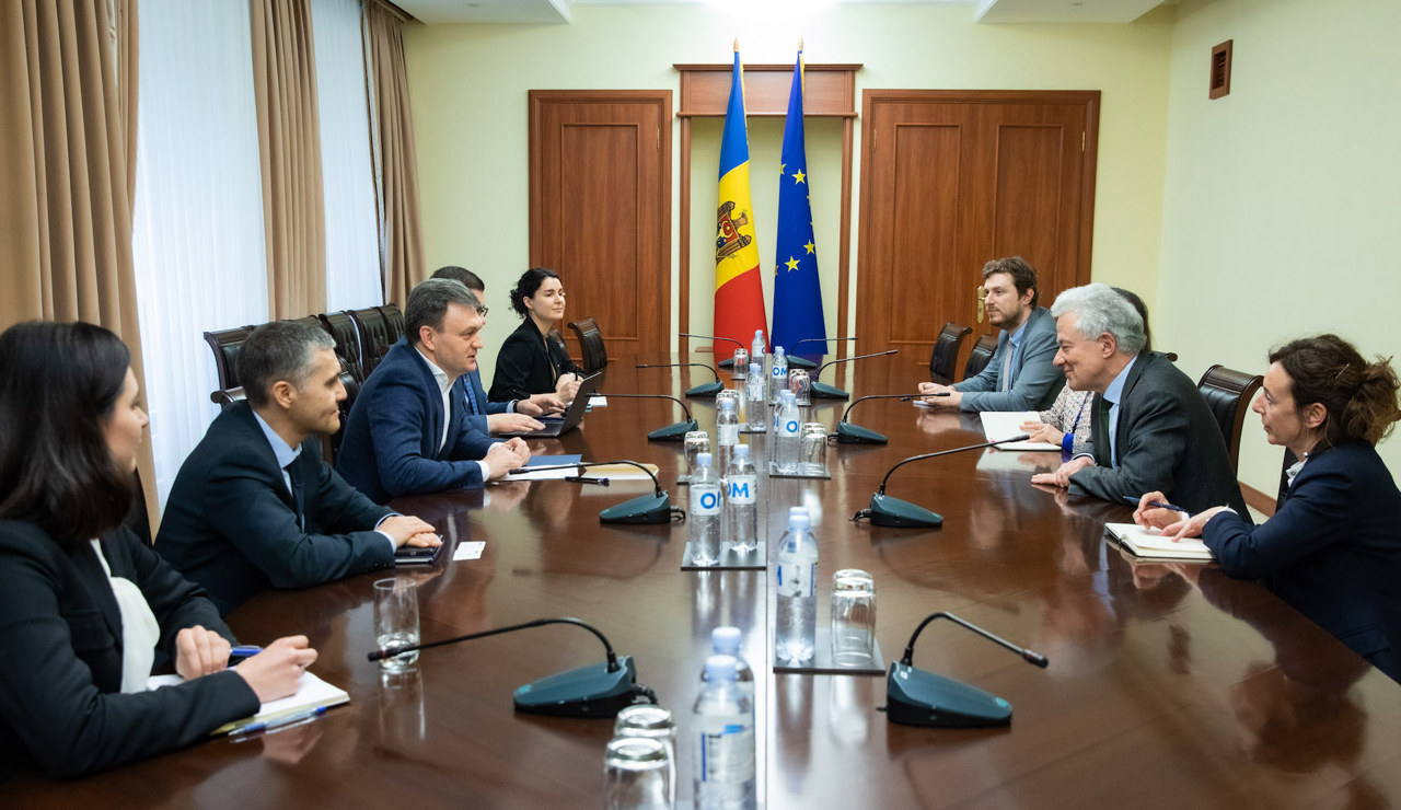 Dorin Recean, meeting with the Special Representative of the OSCE Chairmanship, Thomas Mayr-Harting: Transnistrian settlement will be achieved only by peaceful means