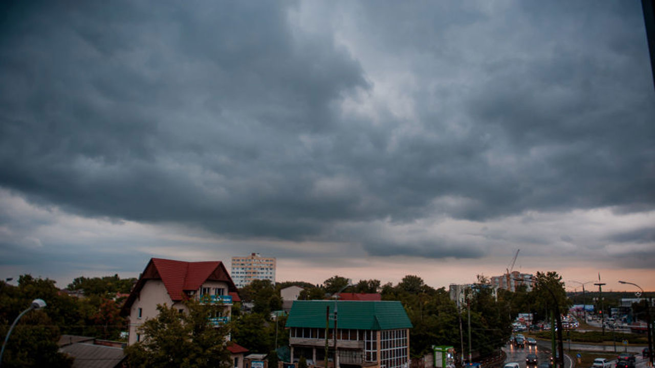 METEO// Început de săptămână cu cer noros și vreme instabilă