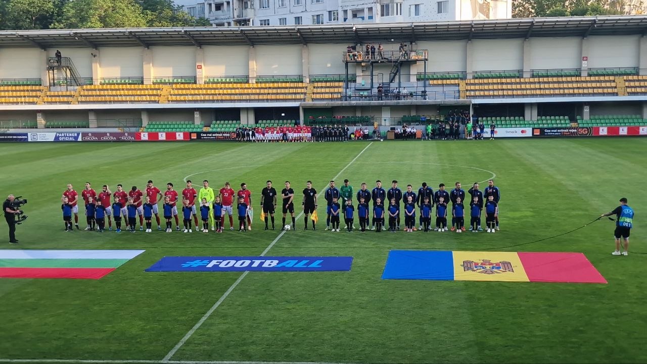 LIVE TEXT. Fotbal. Meci amical Republica Moldova - Bulgaria