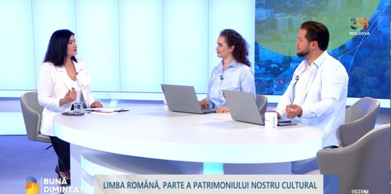 „Vorbim corect”, rubrică nouă la Moldova 1: „Nu este grav să greșim, ci să rămânem în greșeală”