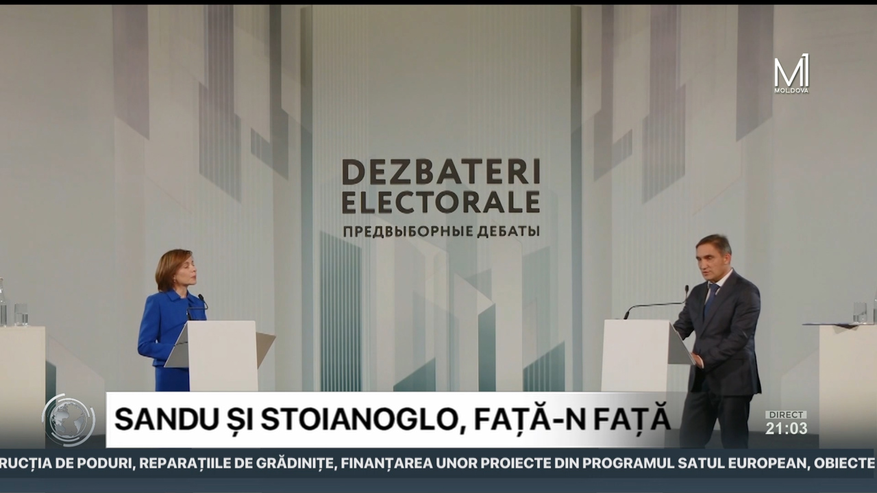 Sandu și Stoianoglo, față-n față//Avion prăbușit la Vadul lui Vodă//Georgia, între Est și Vest