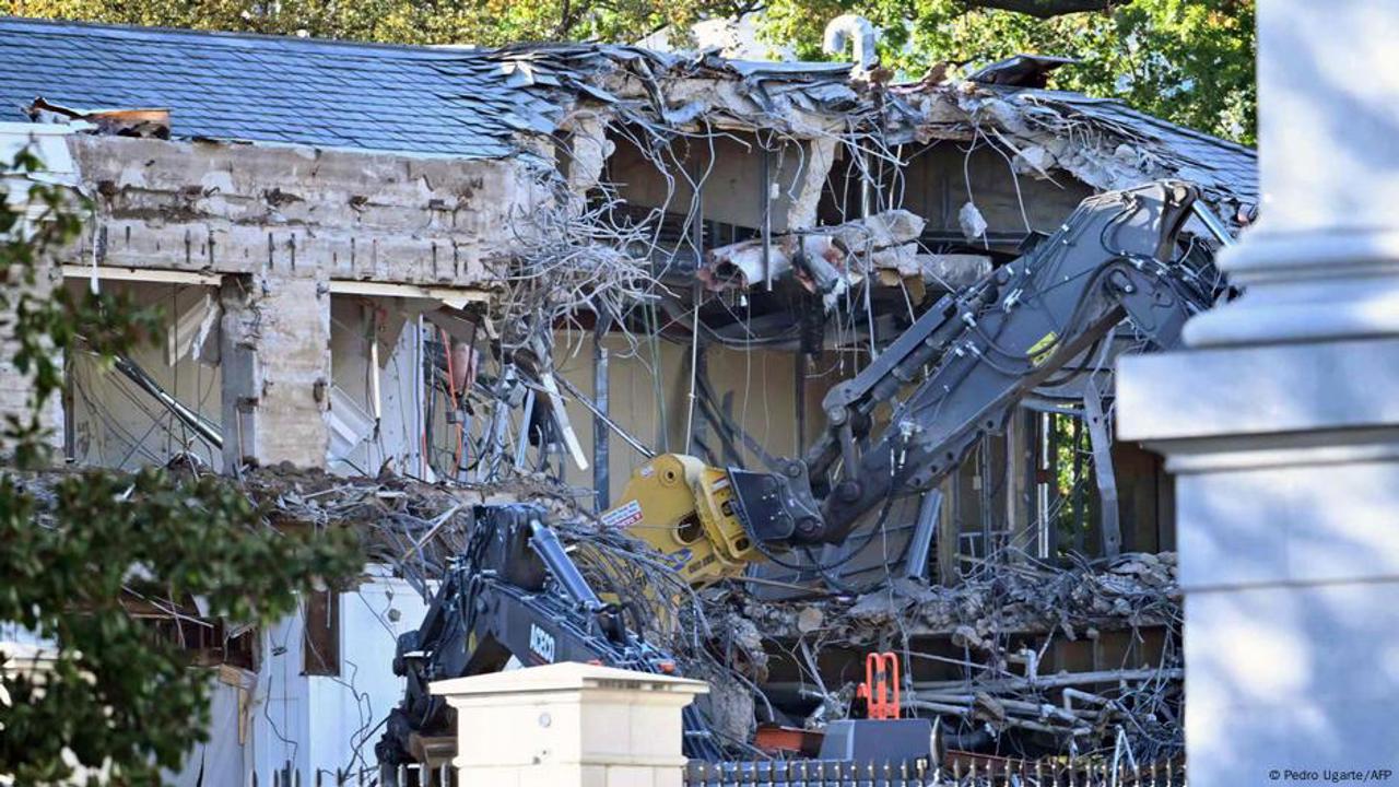 Trump demolează parțial Casa Albă pentru a construi o sală de bal „fenomenală”