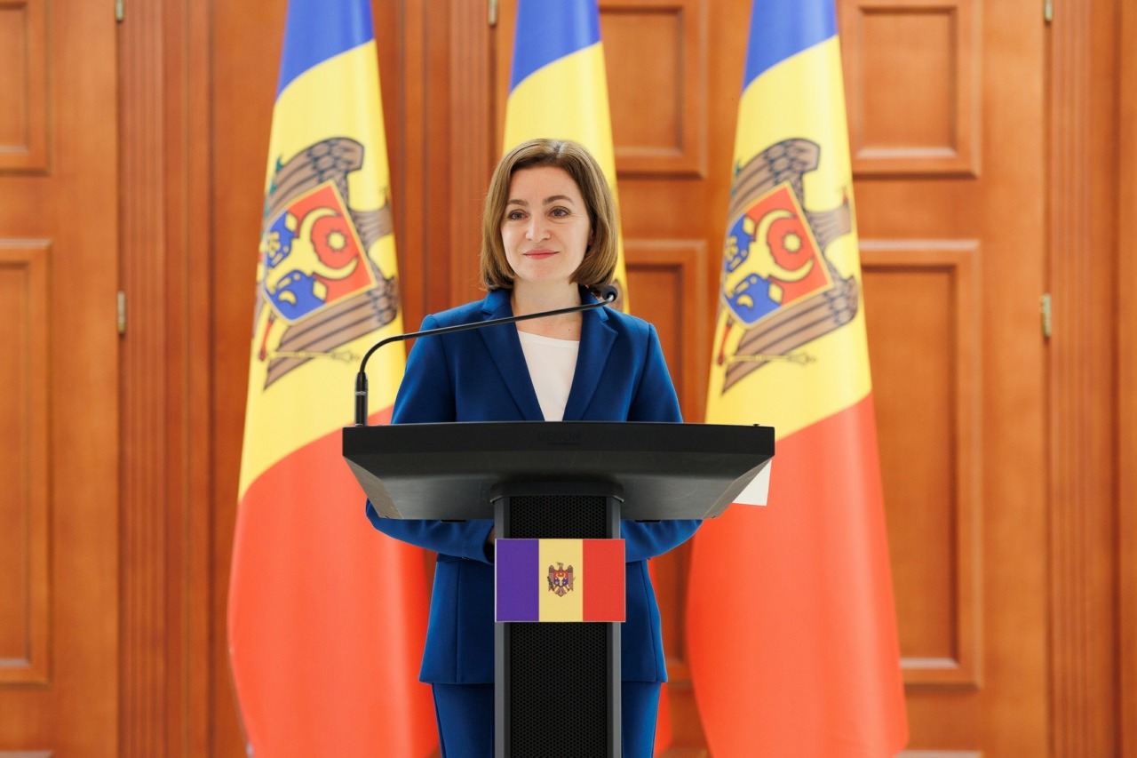 Maia Sandu salută începutul negocierilor de aderare la UE: „Vom continua la fel de hotărâți pentru ca R. Moldova să fie liberă și europeană” 