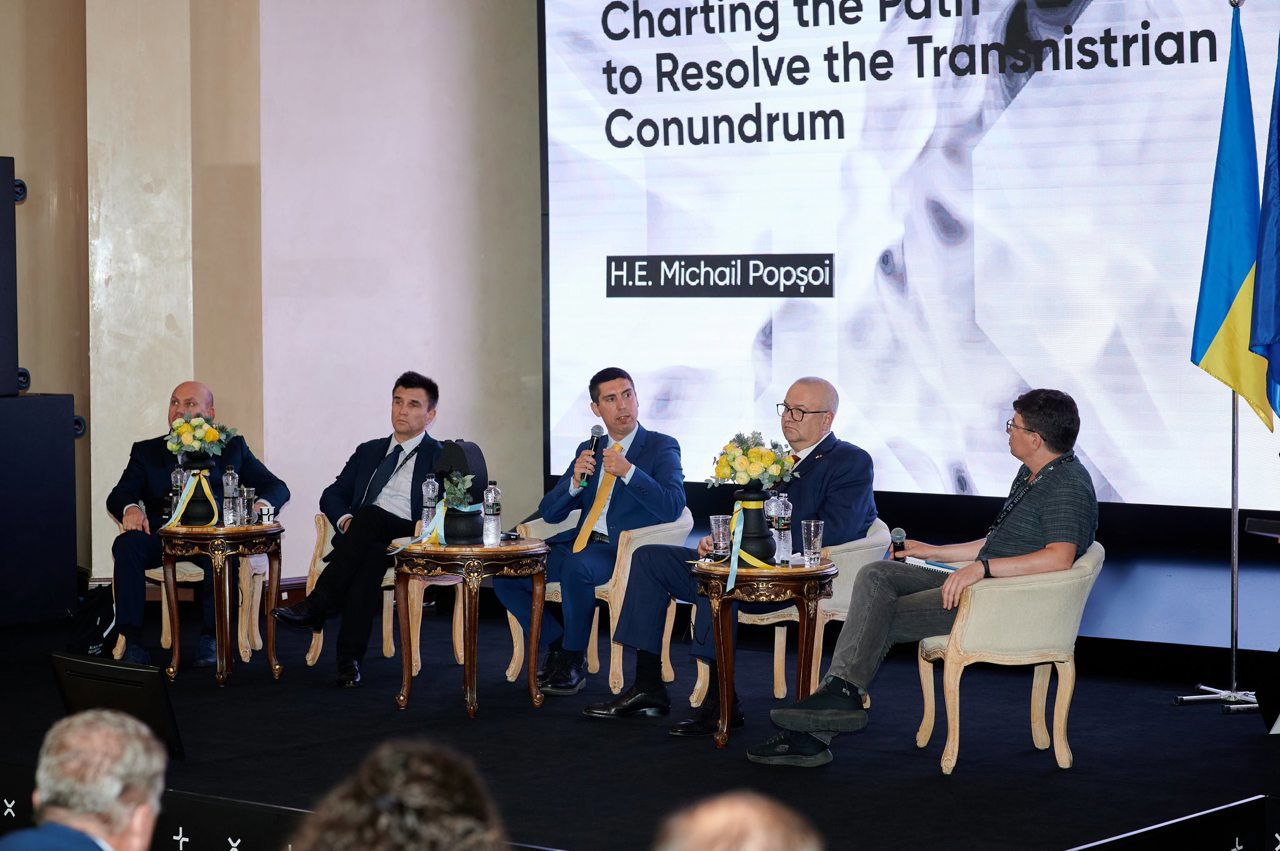 Михай Попшой на Форуме по безопасности Черного моря: У Молдовы и Приднестровья общее будущее в составе ЕС