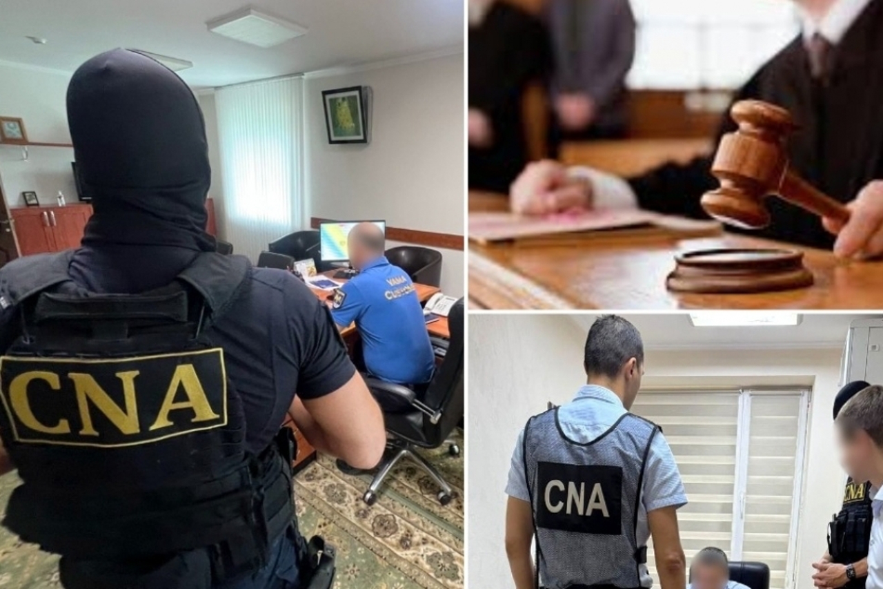 Șeful Biroului Vamal Nord și alți cinci vameși, reținuți de CNA într-un dosar de corupție, plasați în arest pentru 30 de zile