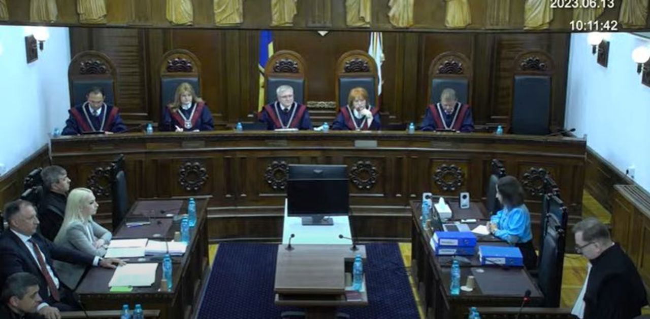 Examinarea neconstituționalității Partidului „Șor” a fost amânată pentru săptămâna viitoare