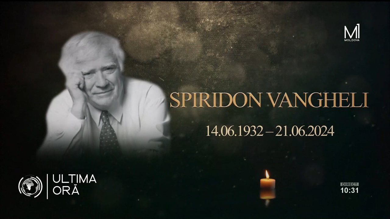 „ULTIMA ORĂ”: 24 iunie 2024 /  Miting  funerar . Spiridon Vangheli