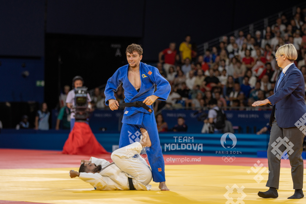 Fabulos! Judocanul Denis Vieru a cucerit medalia de bronz la Paris!