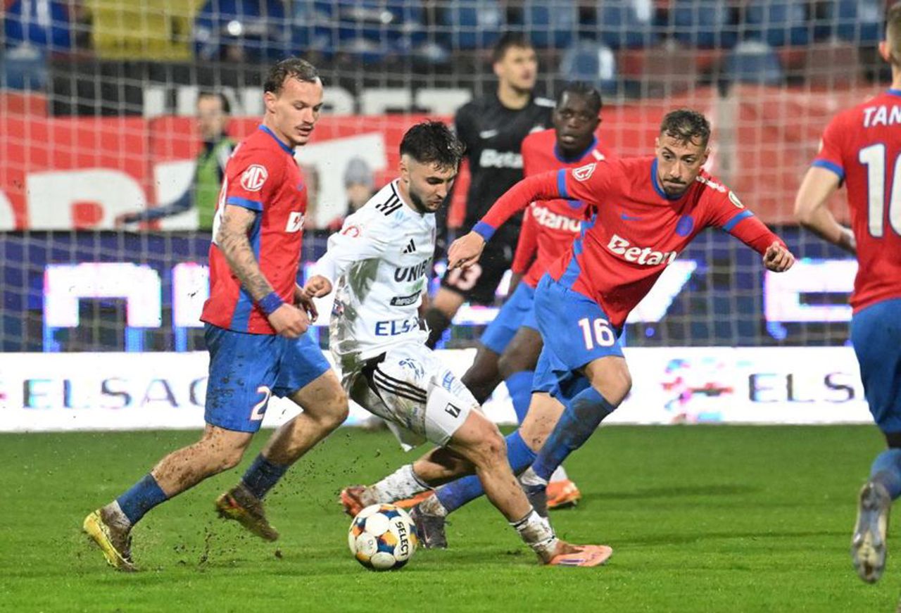 FC Botoșani a învins pe FCSB, Ștefan Bodișteanu putea înscrie din lovitură liberă 