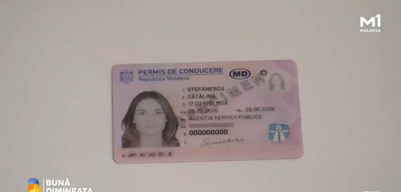 Noul permis de conducere, aliniat la standardele UE, solicitat de aproape 4.000 de moldoveni în mai puțin de o lună