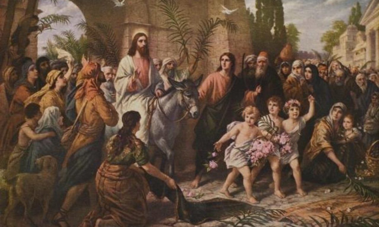 Orthodox Christians celebrate Palm Sunday: The triumphal entry into Jerusalem
