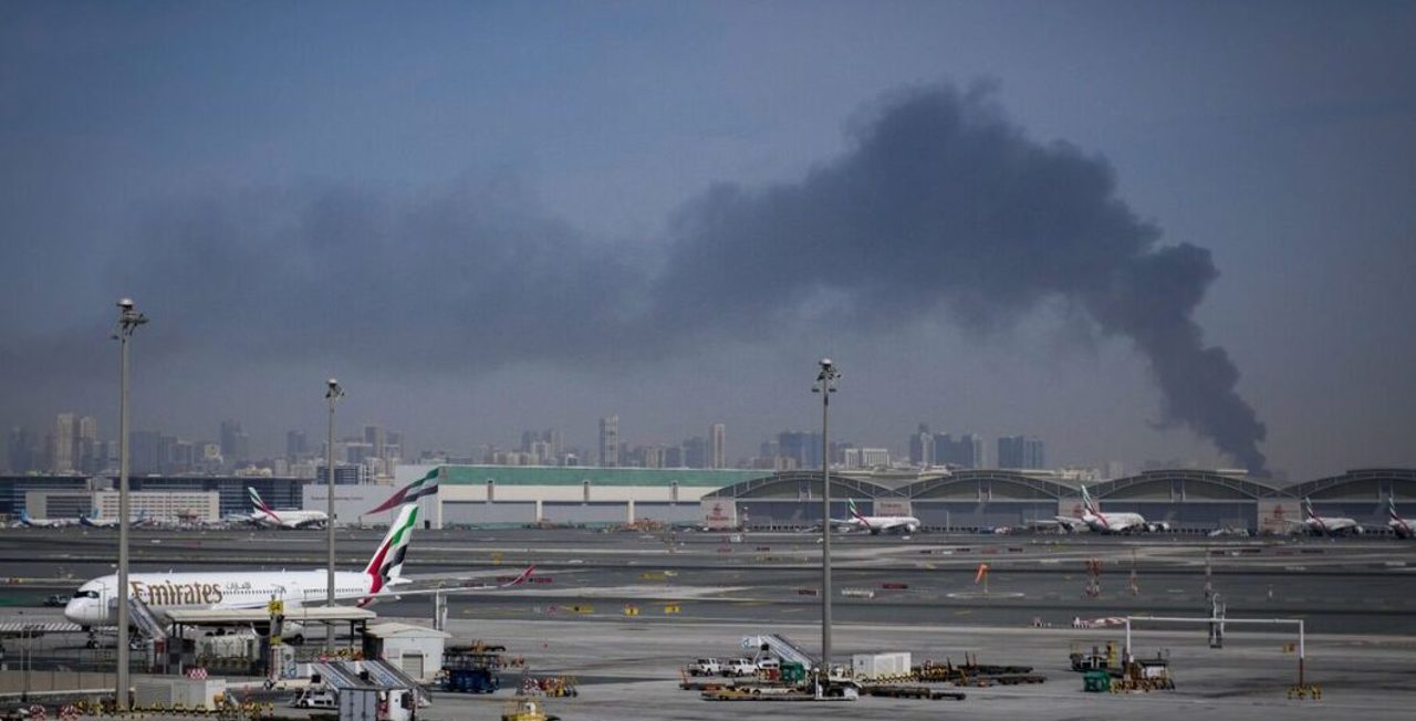 UAE intercepts 134 Iranian missiles and drones as Dubai International Airport suspends flights