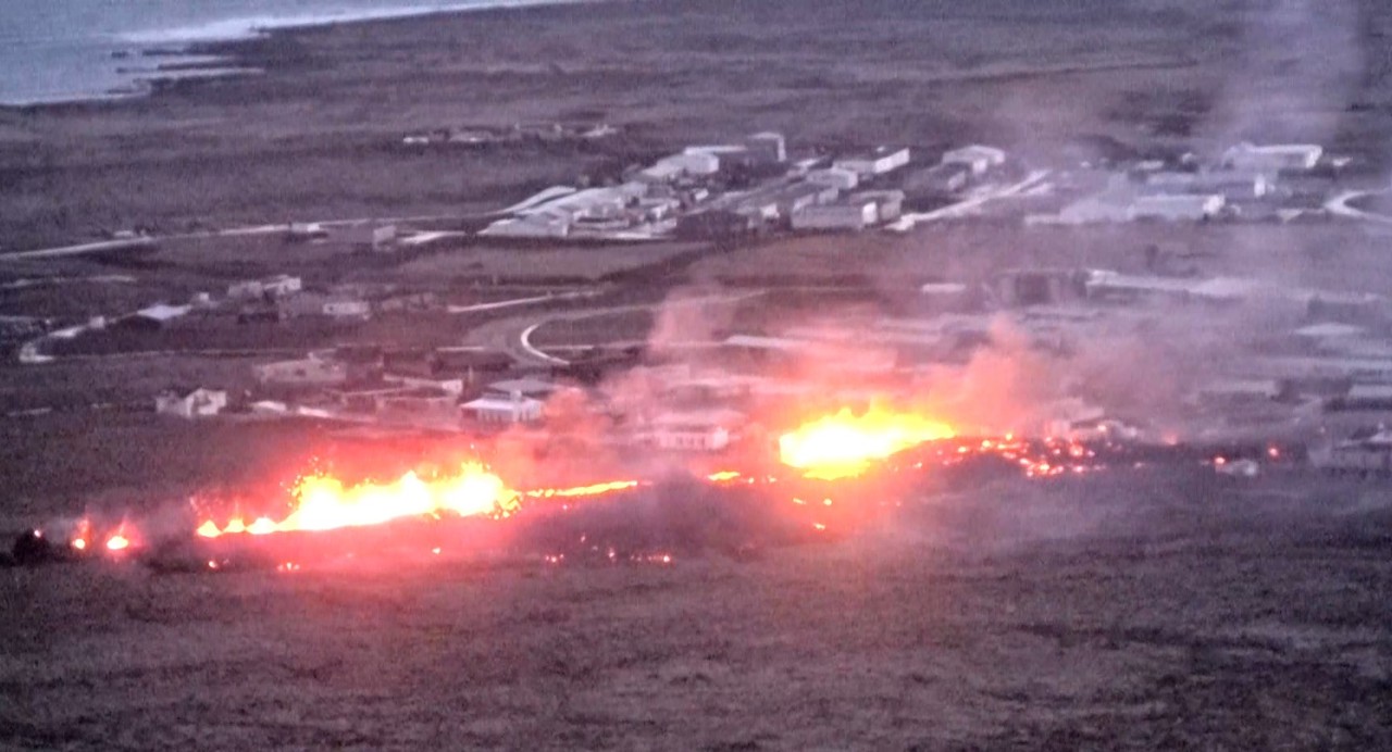 Предупреждение для путешественников: в Исландии началось извержение вулкана