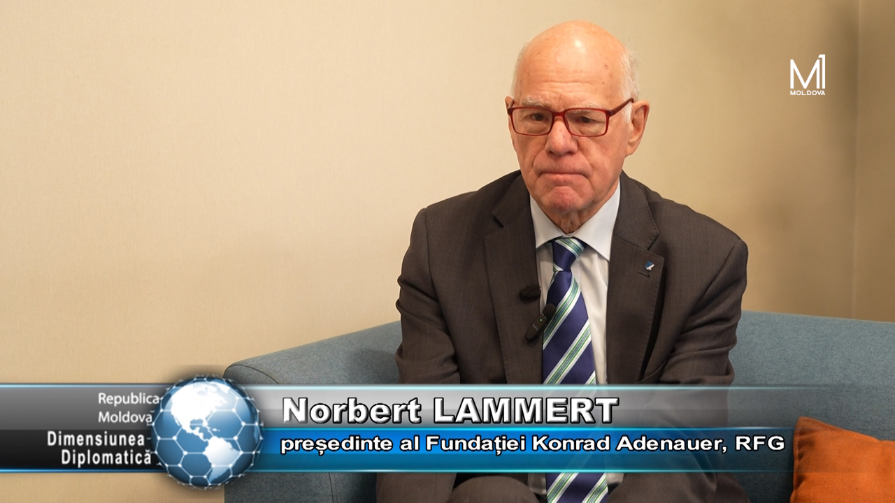 „Dimensiunea Diplomatică” // 22.09.2024 //Norbert Lammert, președinte al Fundației Konrad Adenauer