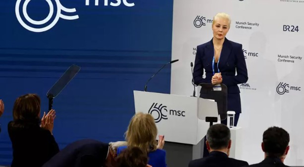 Юлия Навальная в Мюнхене: Путин скоро уйдет, и Россия будет свободна