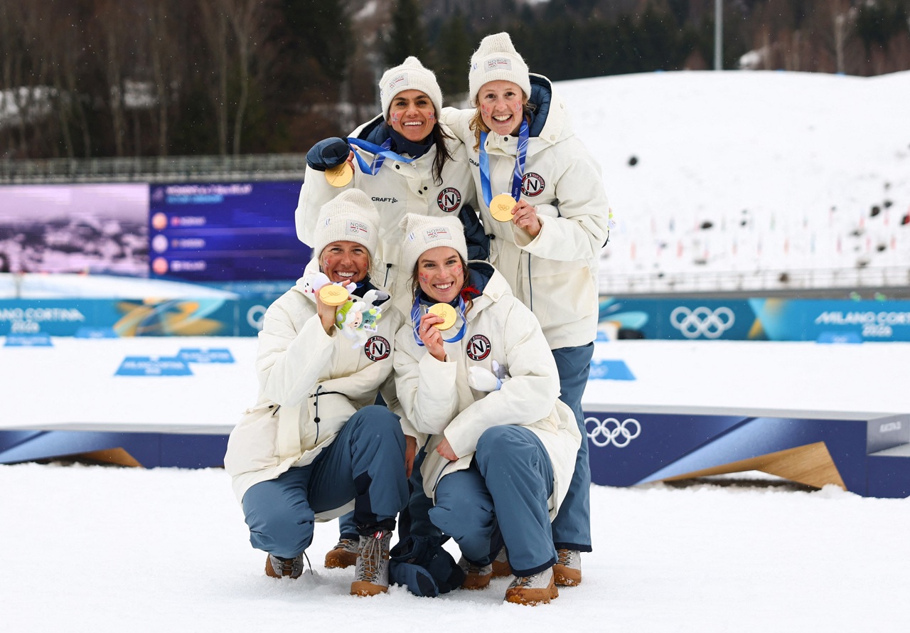 Jocurile Olimpice de iarnă 2026. Echipa Norvegiei a triumfat la ștafeta feminină de schi fond 4 a câte 7,5 kilometri