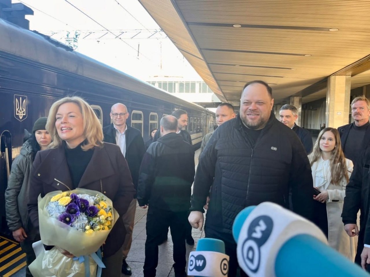 В Киев с необъявленным визитом прибыла глава Бундестага Юлия Клёкнер