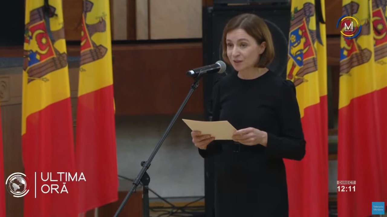 Maia Sandu: We are grateful to the first president, Mr. Mircea Snegur 