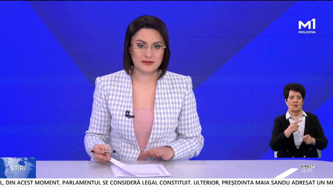 Știri (13:00) din 22 octombrie 2025, cu Leanca Lașco-Rață	