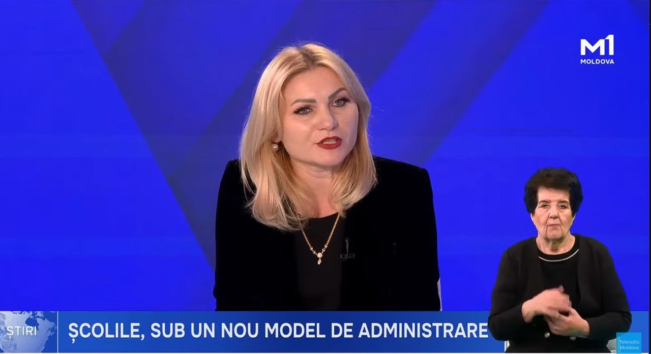 35 de agenții teritoriale vor prelua administrarea școlilor. Marcelina Baleca, la Moldova 1: „MEC dorește să uniformizeze implementarea reformelor”