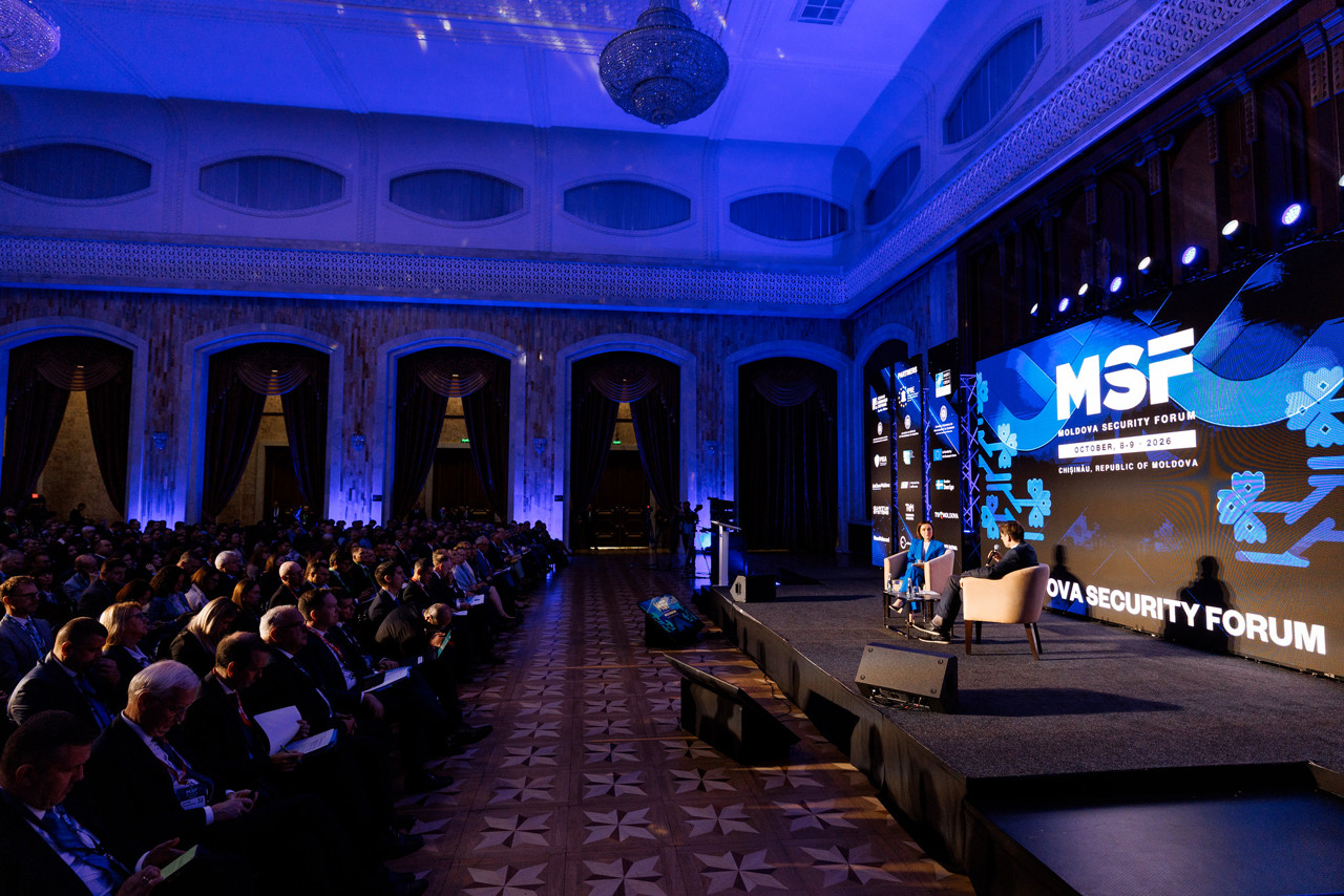 Maia Sandu, la Moldova Security Forum 2026: „Continuăm să rezistăm atunci când Rusia atacă”