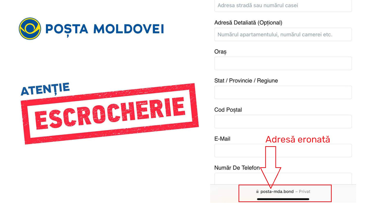 Moldovan Post warns of rising 'smishing' scams in SMS messages