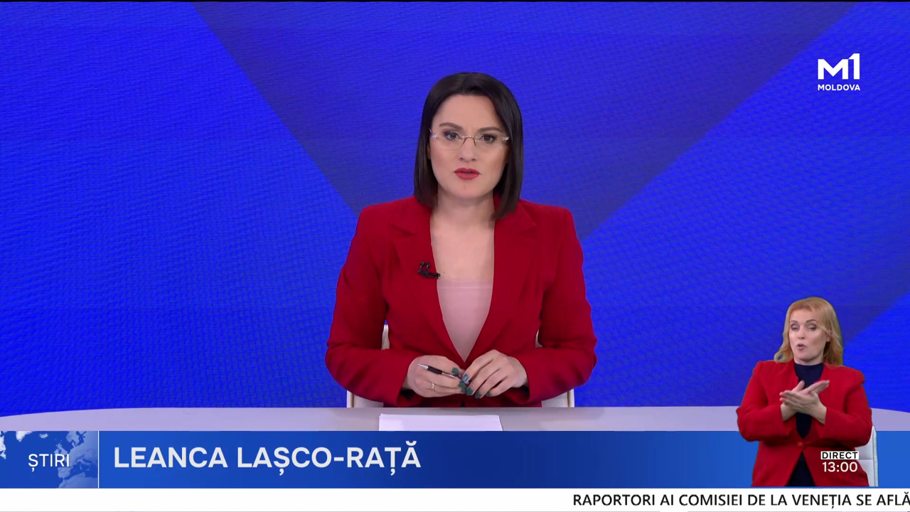 Știri (13:00) din 10 noiembrie 2025, cu Leanca Lașco-Rață