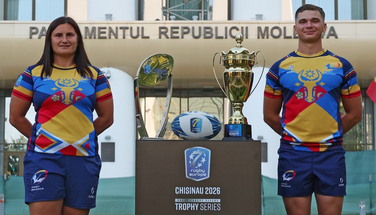 Start cu dreptul pentru R. Moldova în etapa finală a Campionatului European de „rugby în 7"! Echipa noastră națională feminină și cea masculină au debutat cu victorii