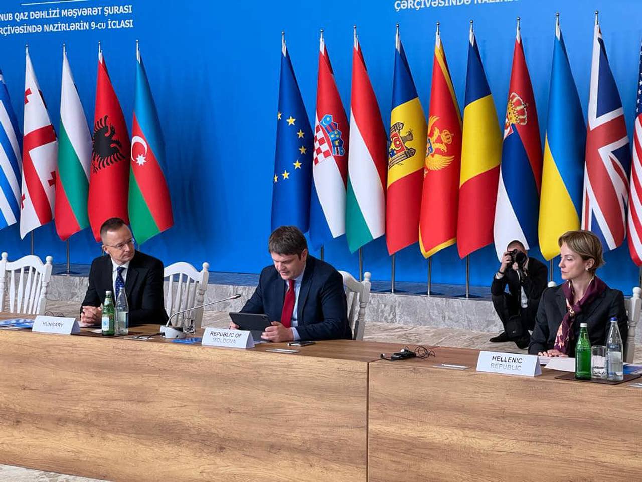 Andrei Spînu in Baku: "Moldova will follow the path of diversification of energy sources"