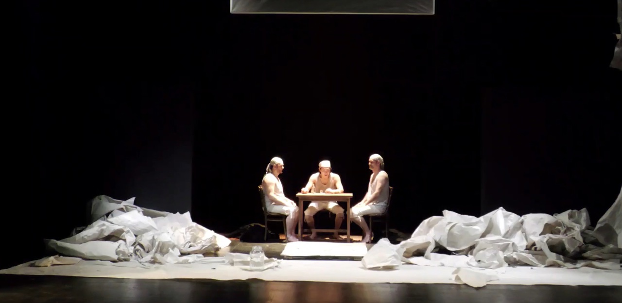 Spectacolul „Iona” de Marin Sorescu, cucerește publicul din Chișinău cu interpretarea actorului japonez Kuranosuke Sasaki