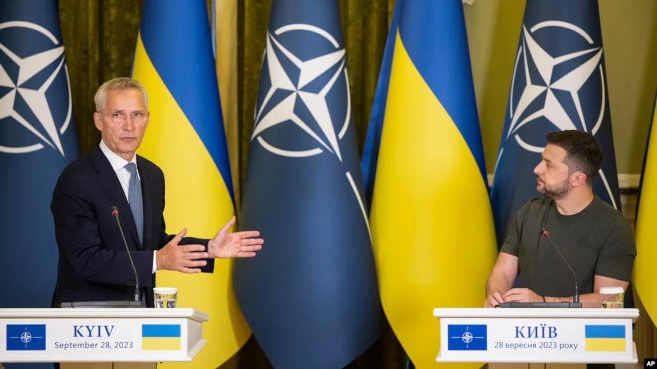 Ukraine closer to joining NATO, says Stoltenberg