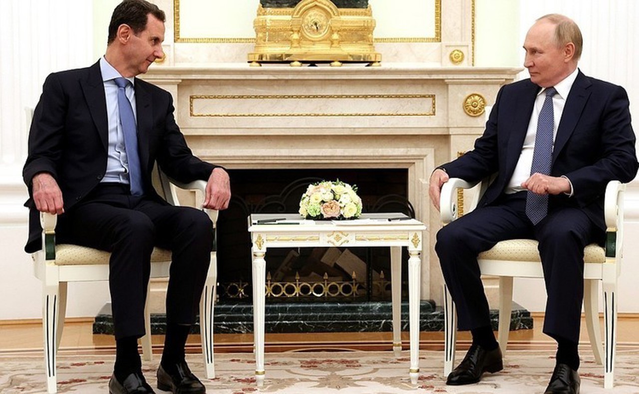 TASS//Assad și Putin, iulie 2024