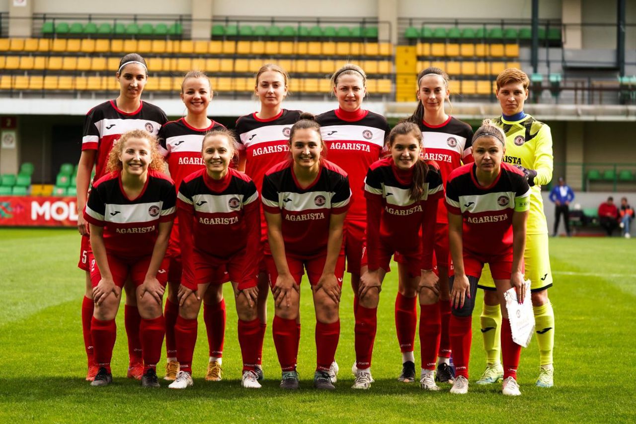 Agarista a făcut "eventul"! Echipa din Anenii Noi a cucerit și Cupa Moldovei la fotbal feminin