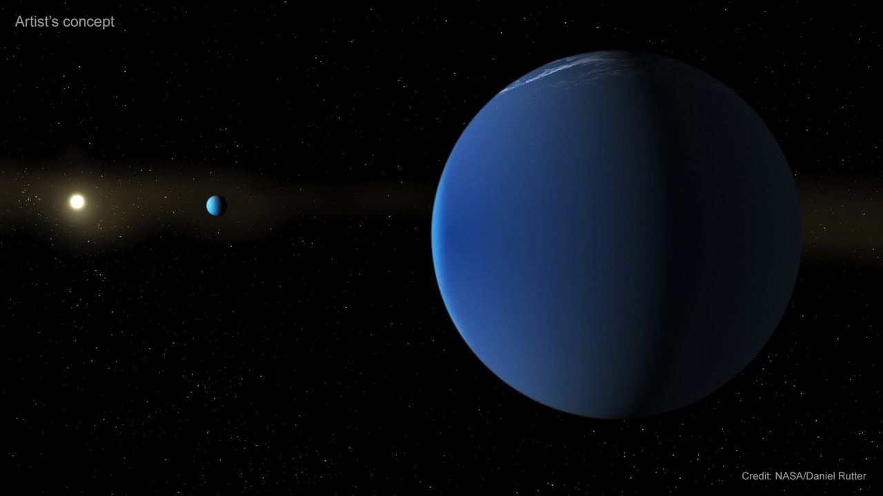 NASA a descoperit două planete gigantice cu o densitate asemănătoare vatei de zahăr