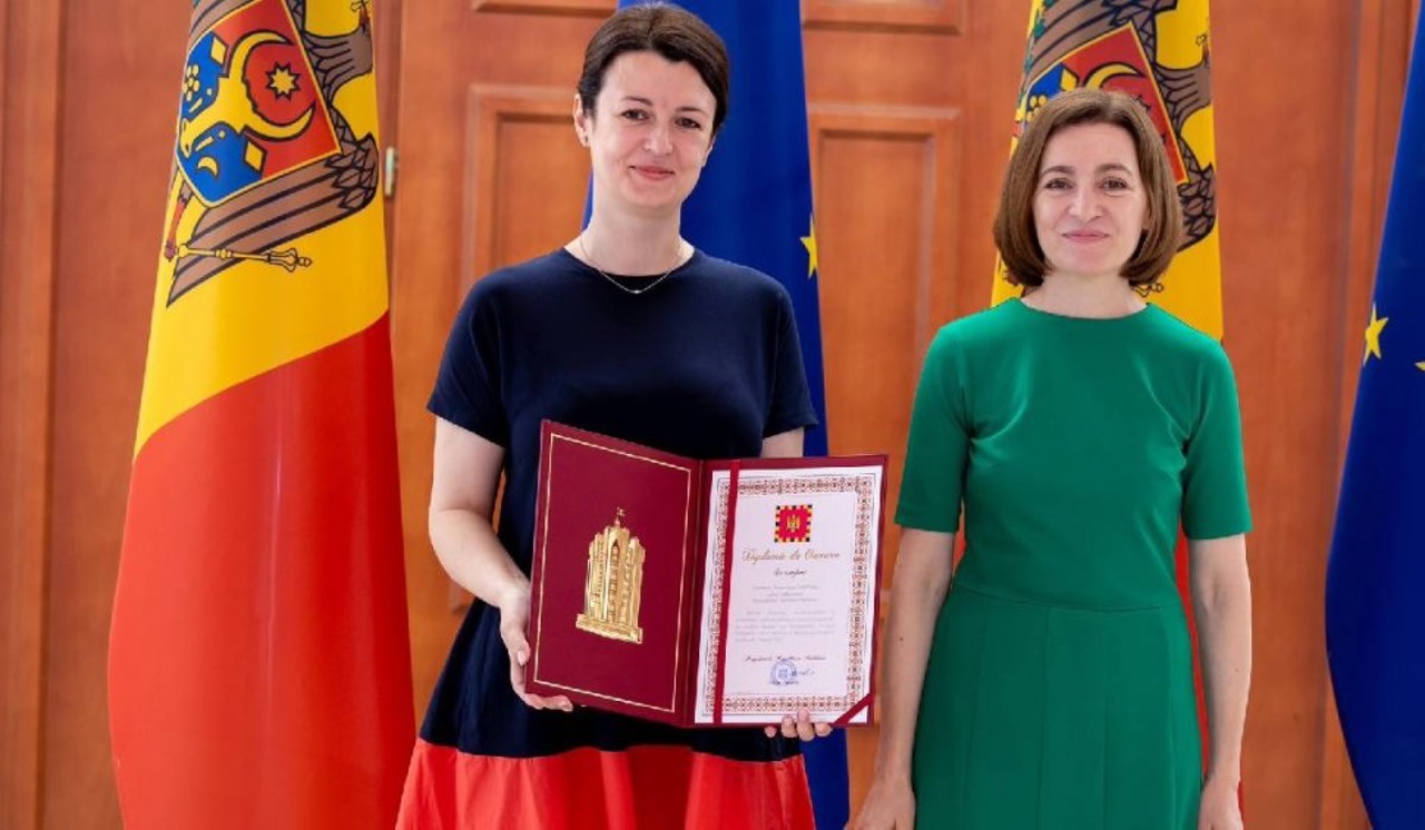 Head of Cabinet of the President of the Republic of  Moldova Maia Sandu was appointed spokesperson of the President of the European Council