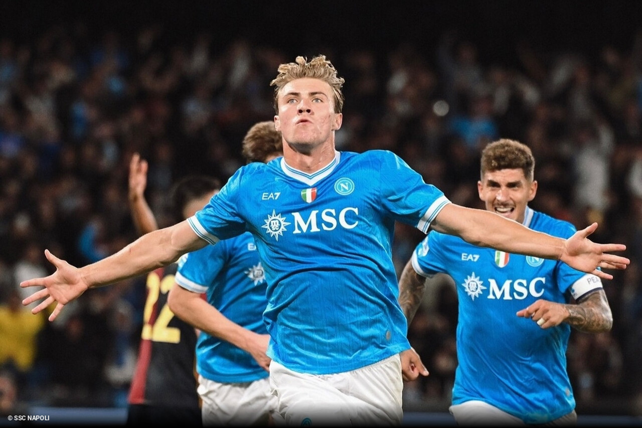 Napoli Calcio l-a transferat definitiv pe Rasmus Hojlund 