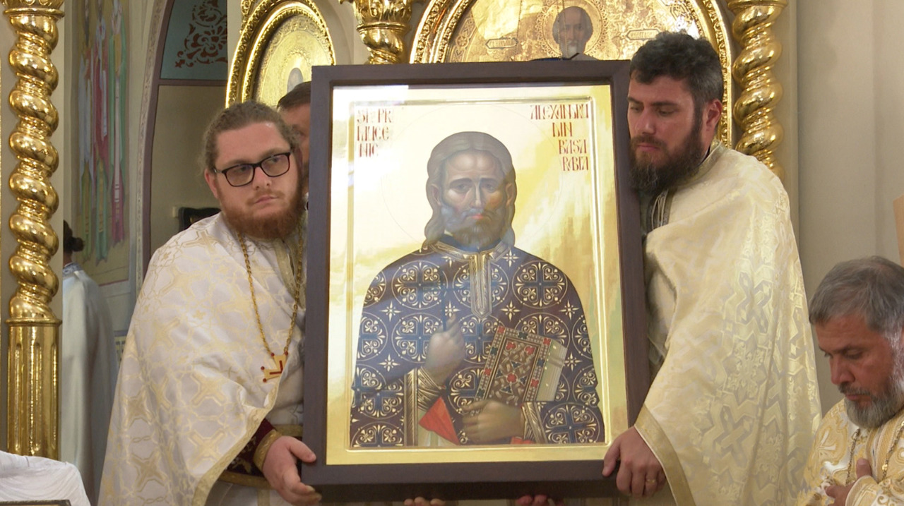 Eveniment istoric la Călărași: Prima liturghie dedicată Sfântului Mucenic Alexandru Baltaga