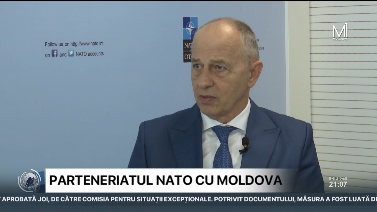 Mircea Geoana for Moldova 1 TV: The interest of the leaders of the Republic of Moldova is to have an army as robust and competent as possible