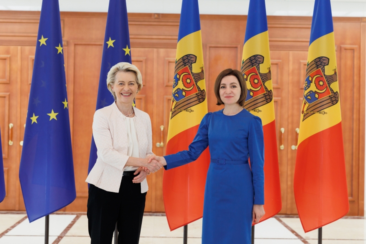 LIVE / Maia Sandu și Ursula von der Leyen, conferință de presă