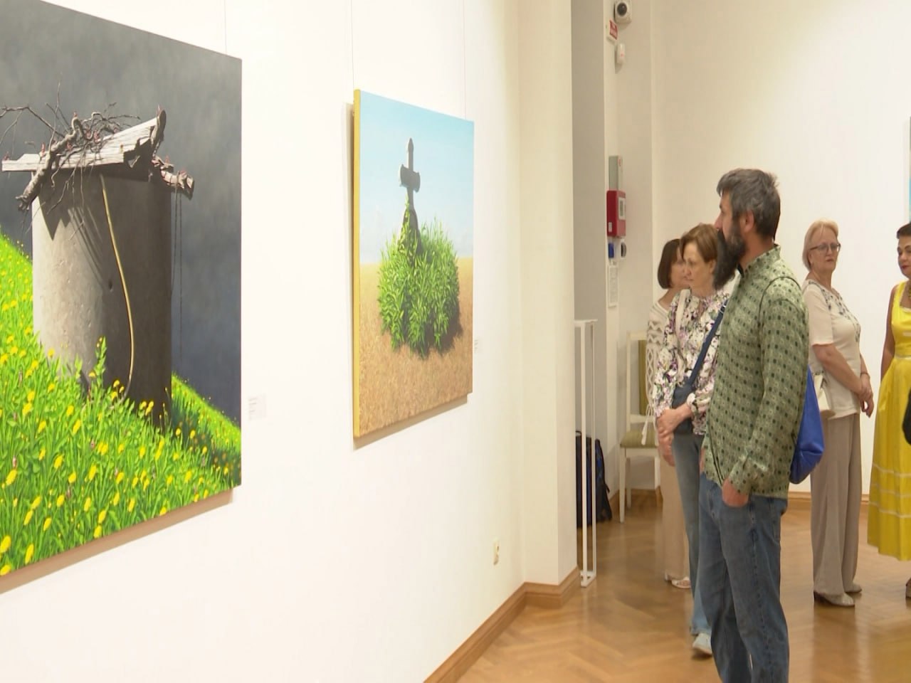 „Noua Speranță”, expoziția artistului plastic Roman Tolici poate fi văzută la Muzeul Național de Artă 