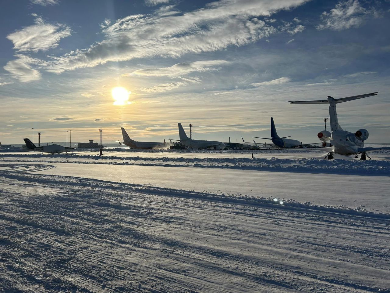 Chisinau airport back in air after weather woes