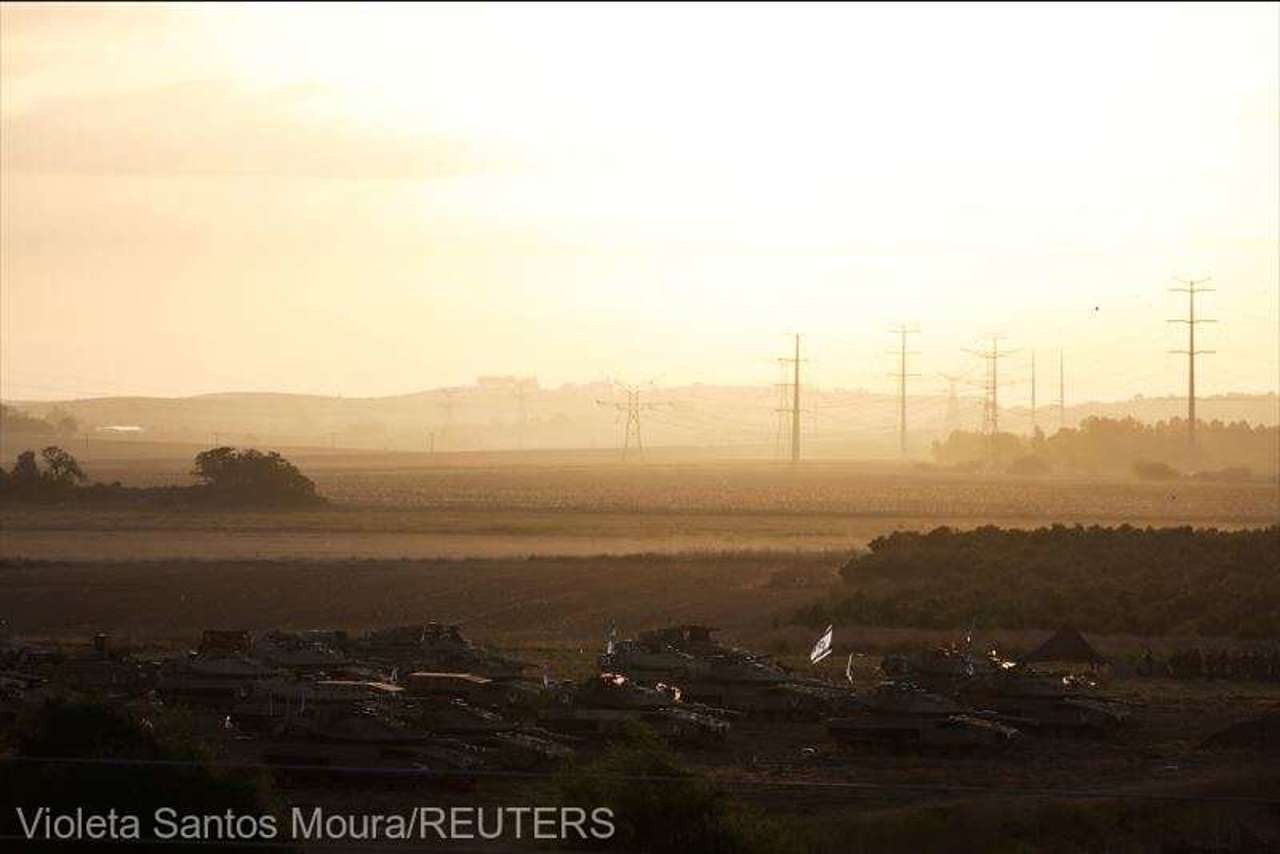 Israelul a atacat peste 100 de obiective ale Hamas în Gaza, în ultima noapte