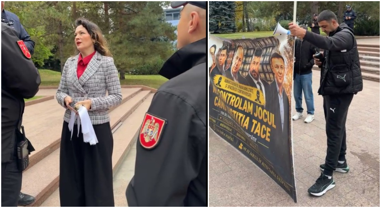 Protestul judecătorilor cu un singur magistrat care a criticat proiectul noii legi a salarizării în sistemul justiției