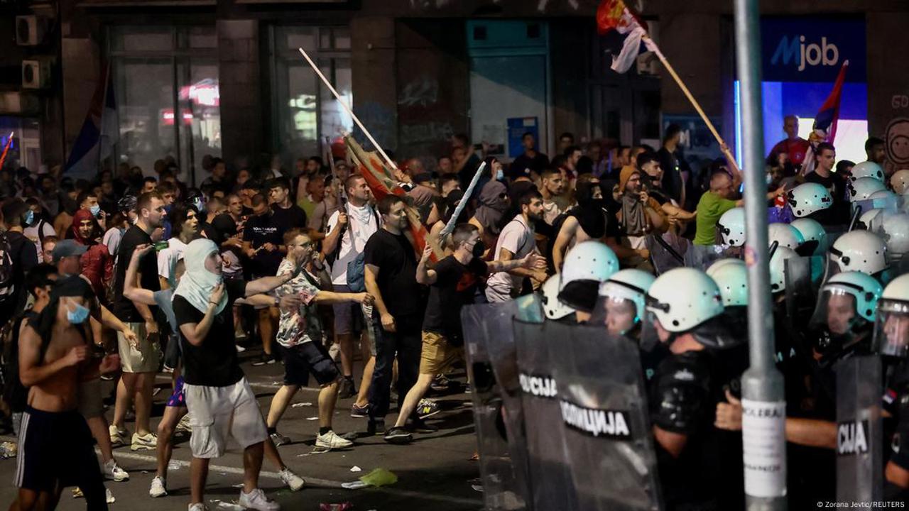Belgrade protests escalate over police arrests