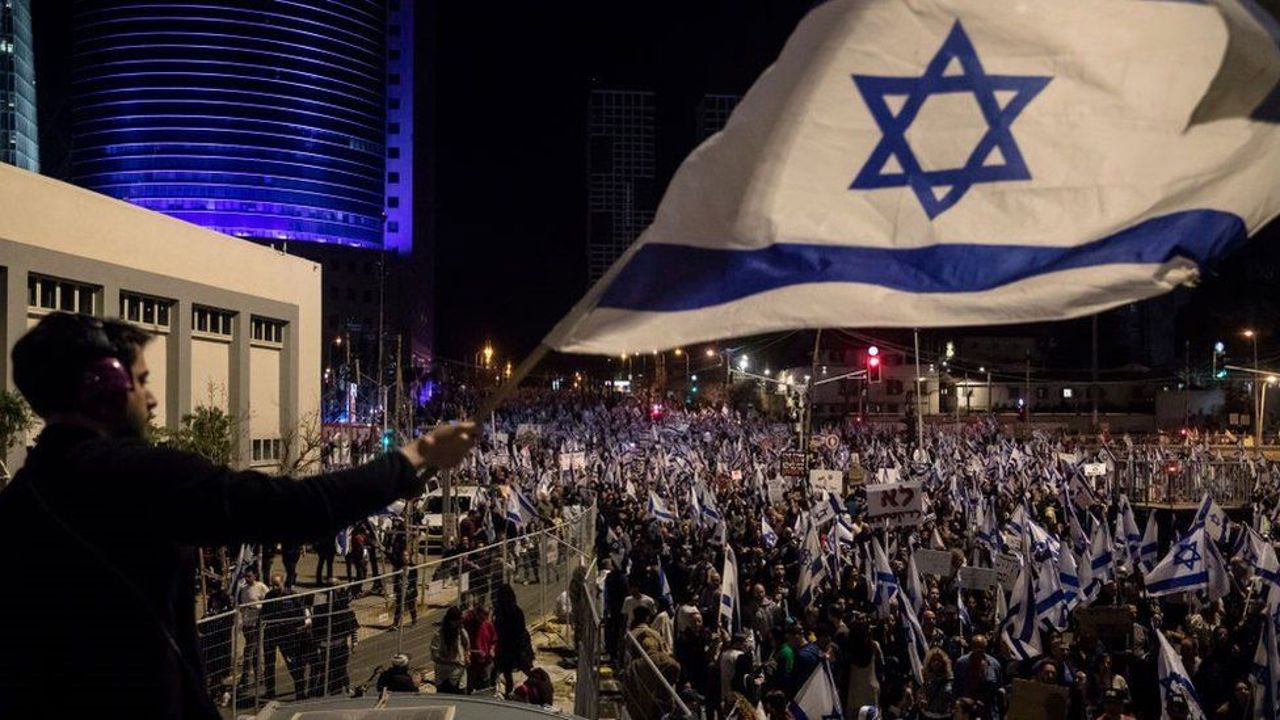 Proteste în Israel. Sute de mii de persoane au manifestat împotriva Guvernului și legii justiției