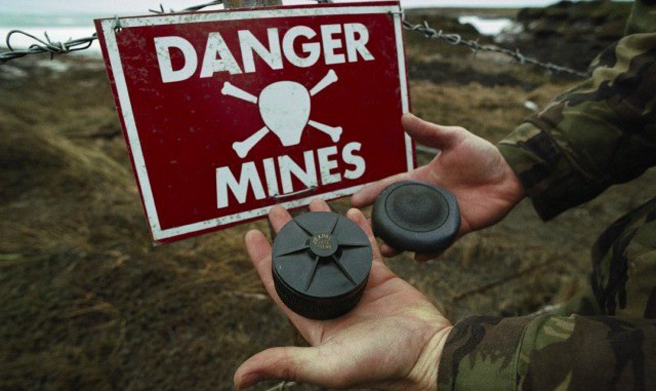 Украина, покрытая минами. Соседнее государство является самой заминированной страной в мире