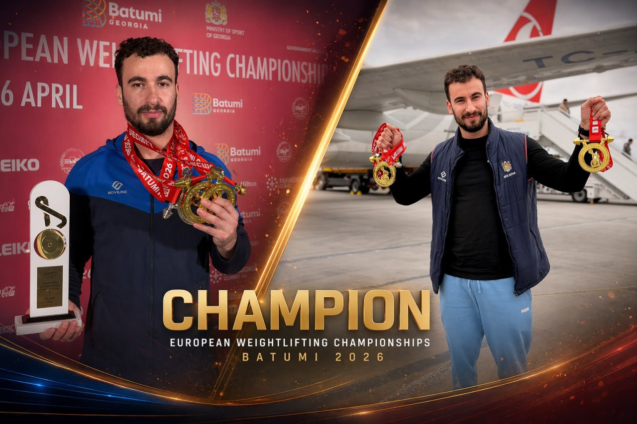 Marin Robu sets European record in historic weightlifting win