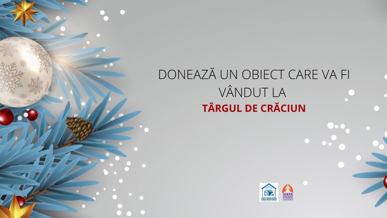Târg de Crăciun caritabil în sprijinul femeilor supuse diferitor forme de violență (VIDEO)