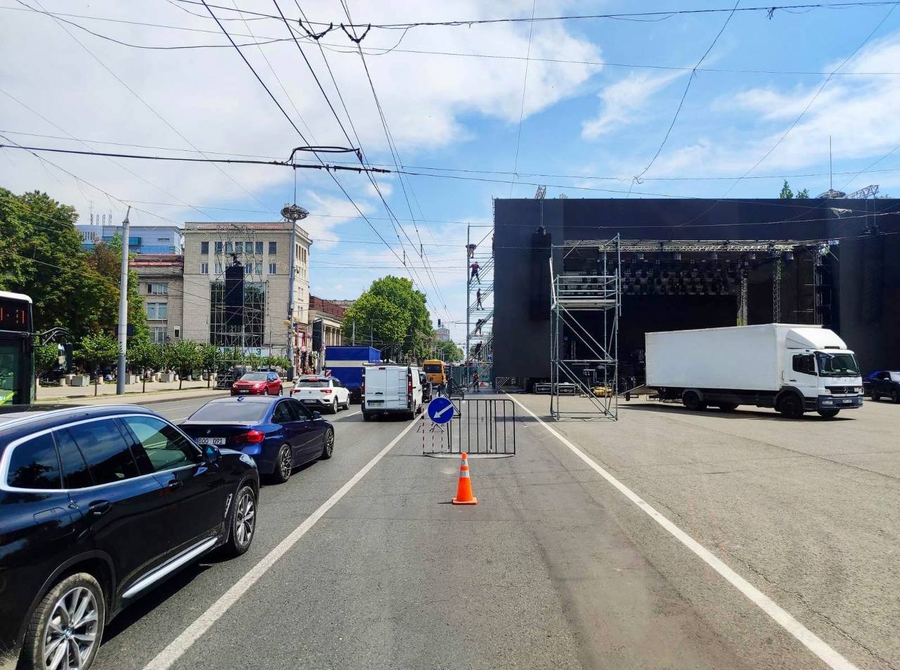 Circulația transportului public va fi sistată în centrul capitalei 